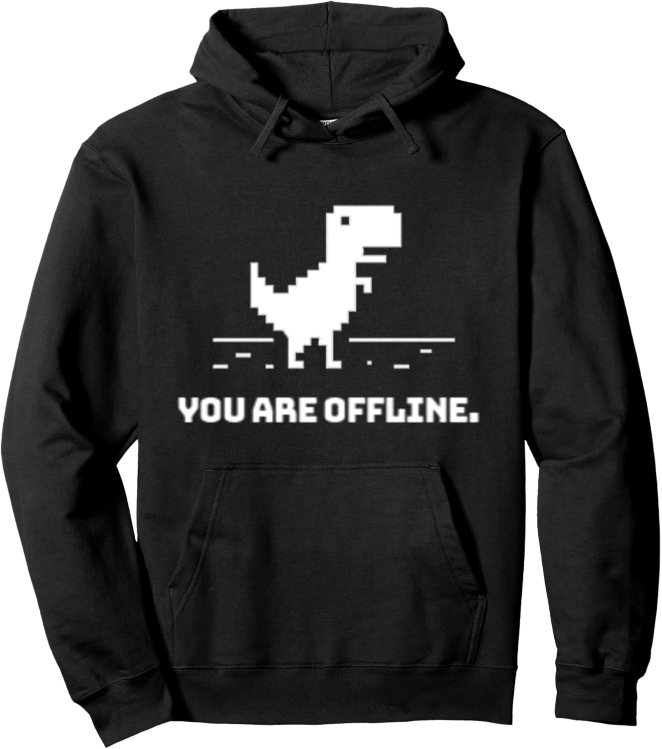 

Вы не в сети. Толстовка с изображением пиксельной графики динозавра Тираннозавра Рекса Urban Brainwashers, черный