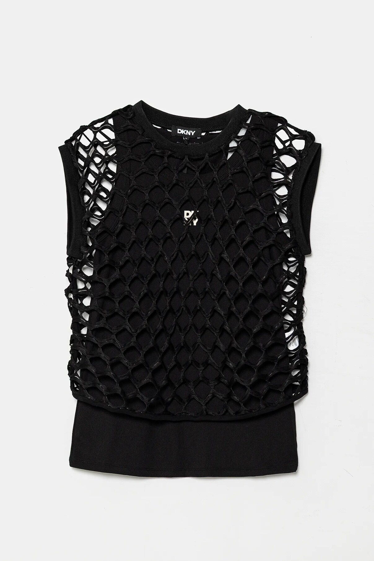 

Детский топ Dkny, черный