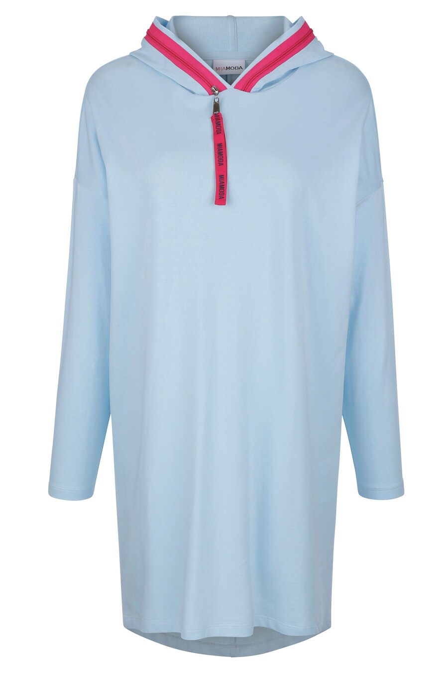 

Толстовка с капюшоном MIAMODA Sweatshirt, светло-синий