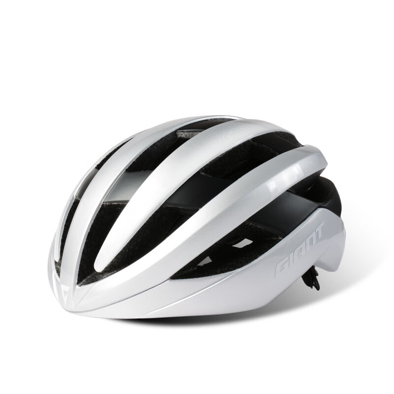 

Велосипедный шлем для активного отдыха PC+EPS унисекс половинка GIANT, серебристо-серый