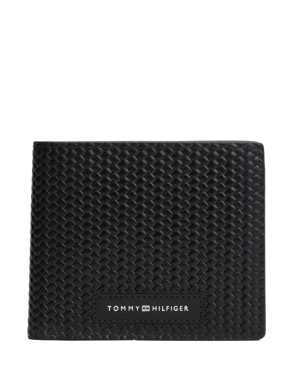 

Плетеный кошелек Tommy Hilfiger, черный