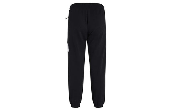 Спортивные штаны adidas MENS Fi Pant 3b Logo Print Ankle banded Knit Pants Black, черный — фото 2