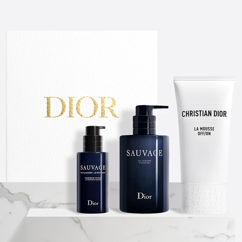 Набор мужской косметики Christian Dior Sauvage, 150 мл + 100 мл + 250 мл — фото 4