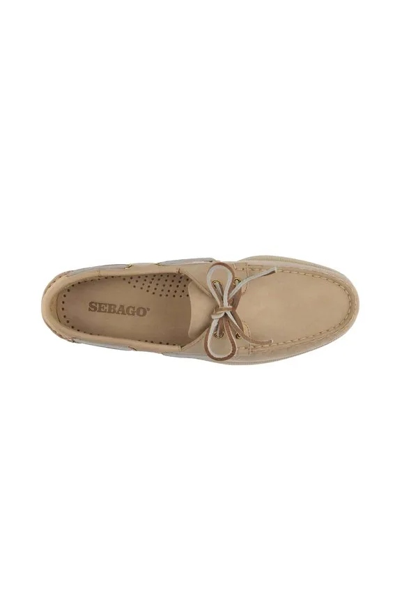 Кроссовки лодочные туфли Sebago, Beige — фото 2