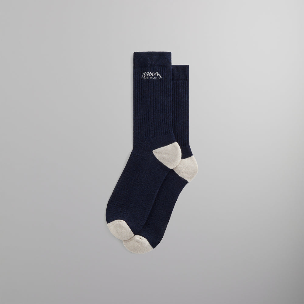 

Носки Kith Equipment Socks, цвет Nocturnal Heather