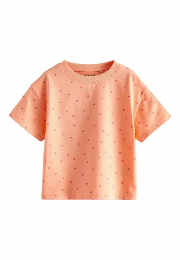 Футболка Regular fit 7 pack print Next, розовый — фото 3