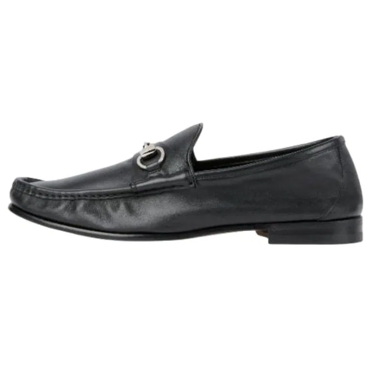 Casual кожаные туфли GUCCI Black