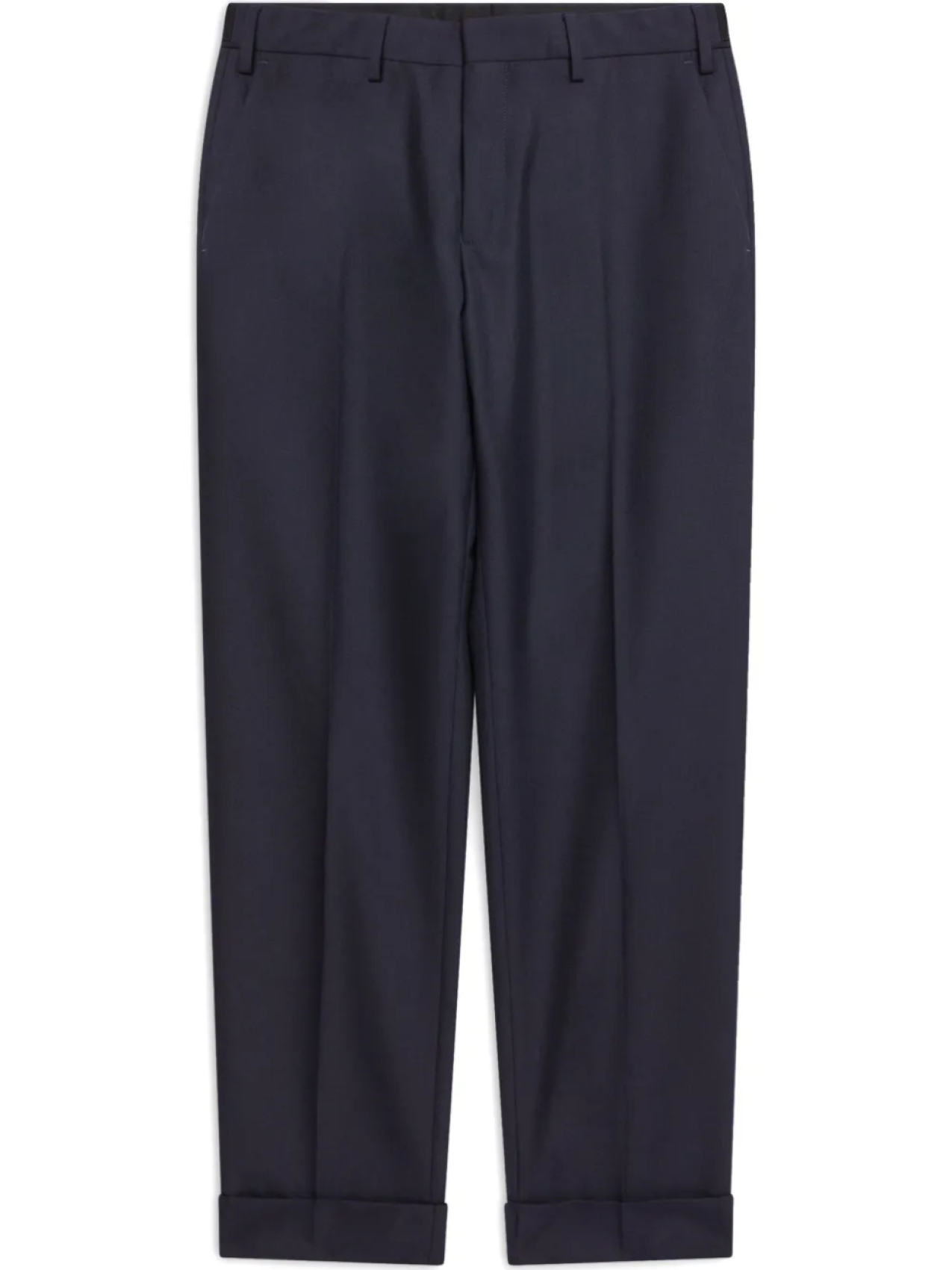 

DRIES VAN NOTEN шерстяные брюки, синий