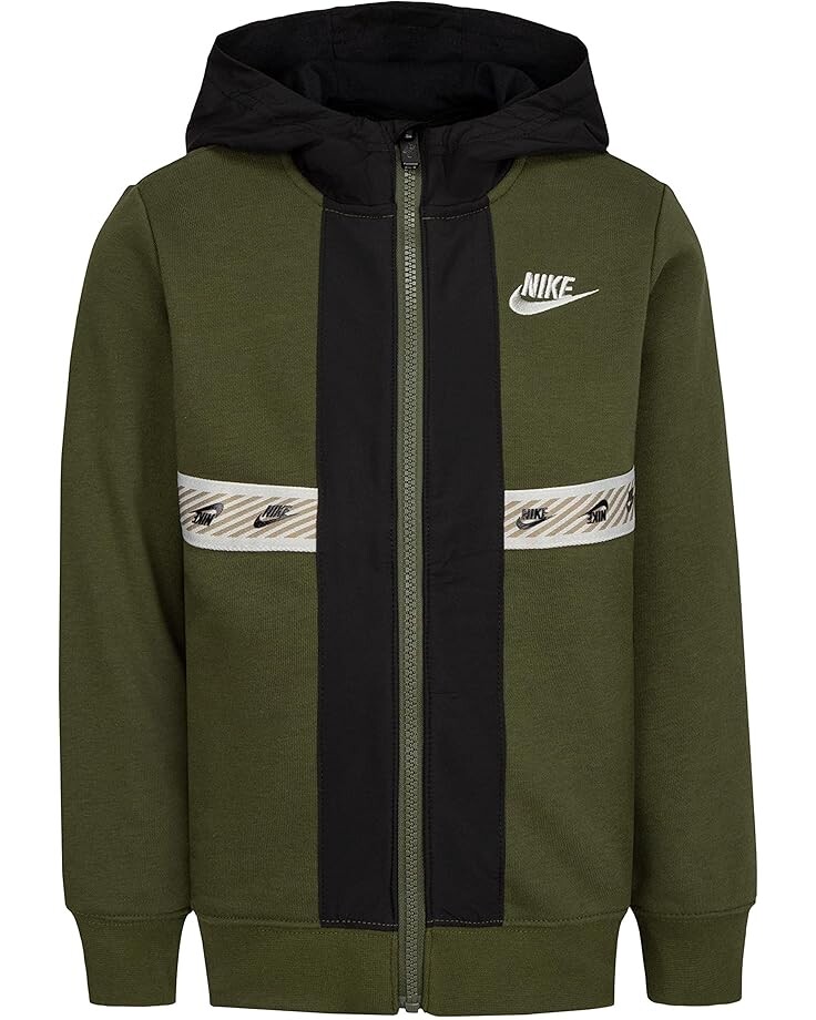 

Толстовка Nike Kids Elevated Trims Full Zip, цвет Rough Green