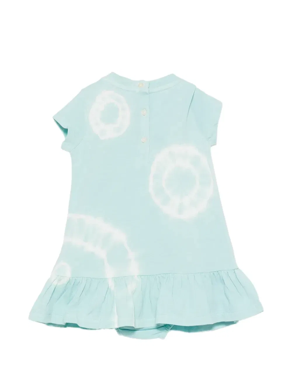 Платье с логотипом (комплект из двух) Polo Ralph Lauren Kids, синий — фото 2