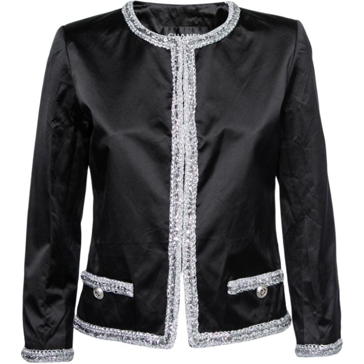 

CHANEL Женская куртка 20S черная, Black