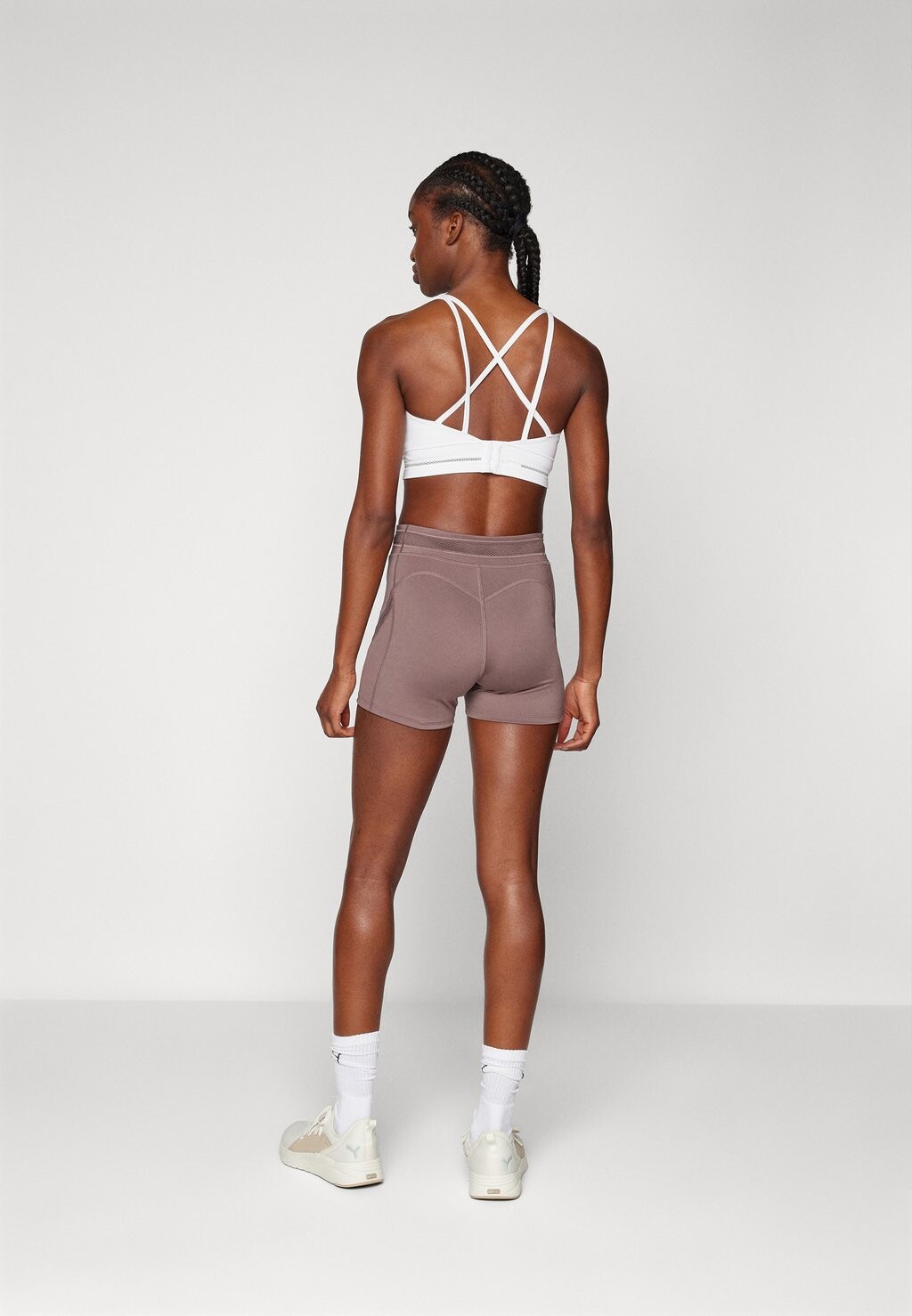 

Леггинсы Pamela Reif Shorts Puma, черносливовый