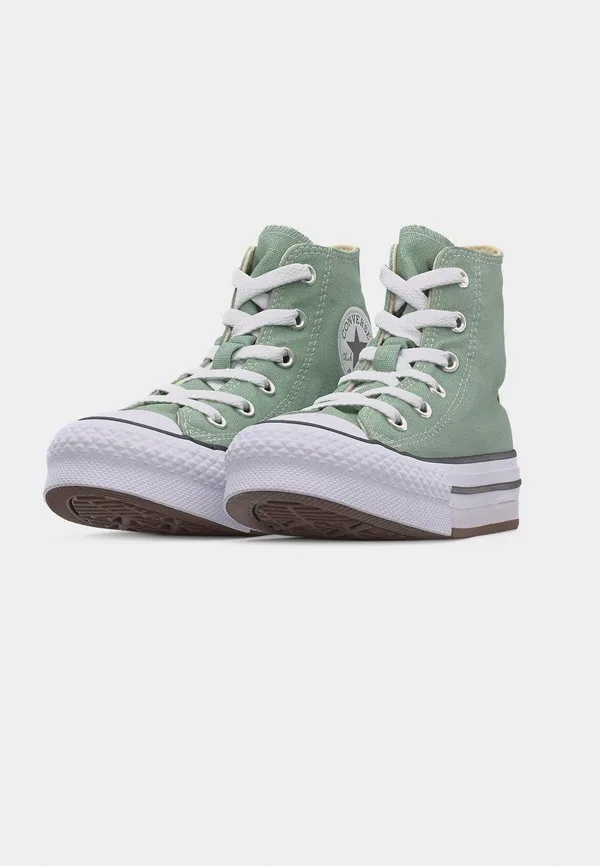 Кроссовки chuck taylor all star lift platform Converse, Thyme Again/White/Natural Ivory — фото 3