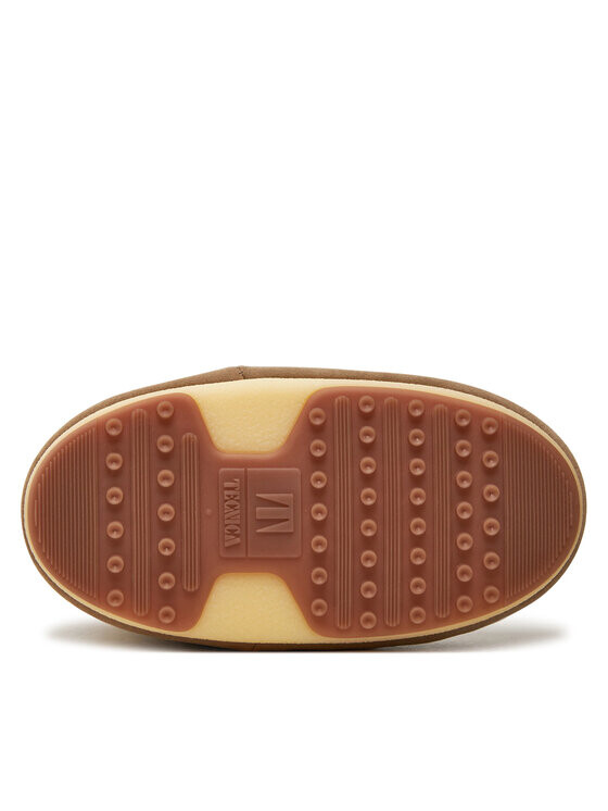 Женские ботинки Moon Boot из натуральной замши, бежевый — фото 4