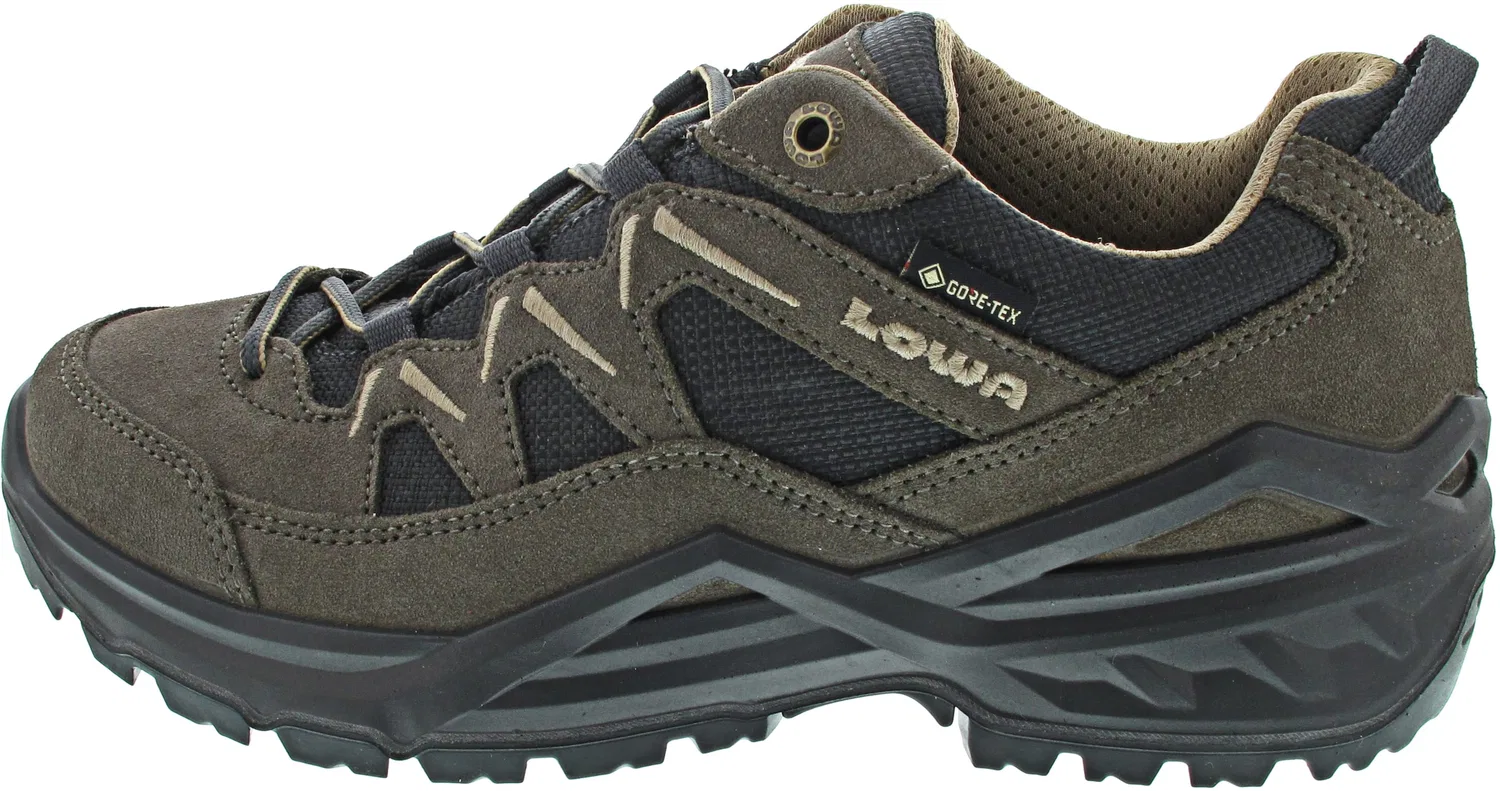 Треккинговые ботинки LOWA Sirkos Evo GTX Lo коричневые