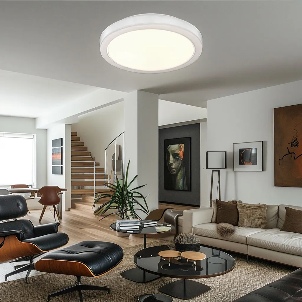 

Светодиодный потолочный светильник Globo Lighting, белый