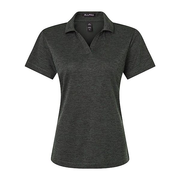 

Женская поло из меланжа для активного отдыха Allpro, Black Melange, Черный, Женская поло из меланжа для активного отдыха Allpro, Black Melange