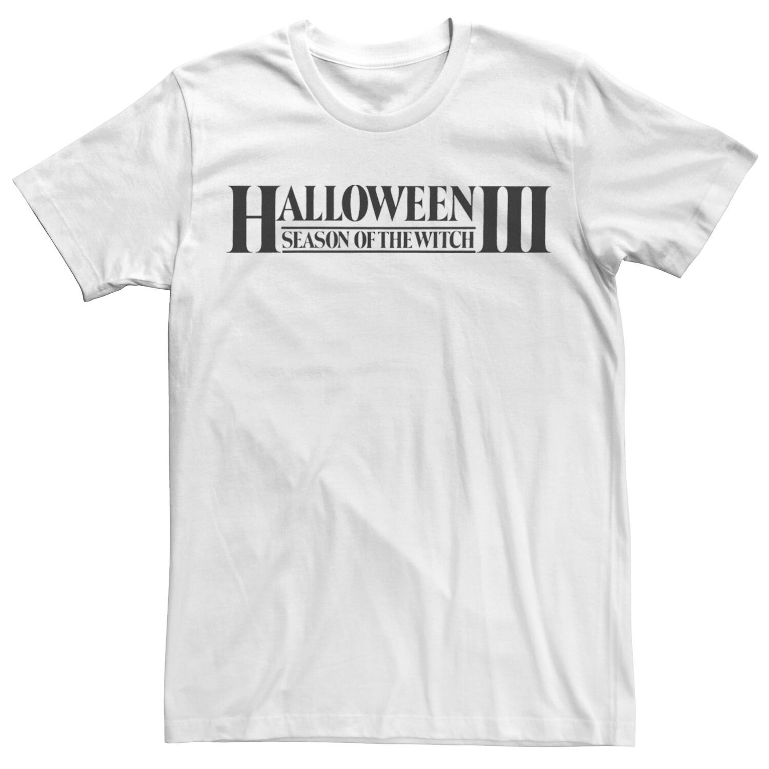 

Мужская футболка с логотипом Halloween 3 Simple Title Licensed Character