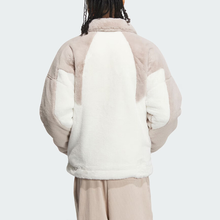 Куртка унисекс серо-коричневый Adidas Originals, коричневый — фото 3
