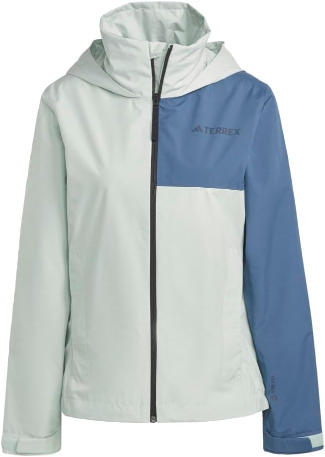 

adidas Женская двухслойная непромокаемая куртка Terrex Multi Rain.rdy, Linen Green