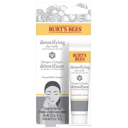 

Маска Burts Bees, детоксифицирующая глина, 16 грамм, Burt'S Bees
