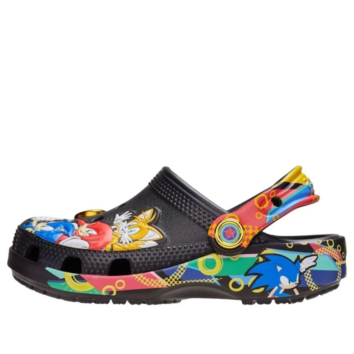 Сандалии Crocs x SEGA Sonic The Hedgehog Classic Clog 'Black' 212970-90H, черный
