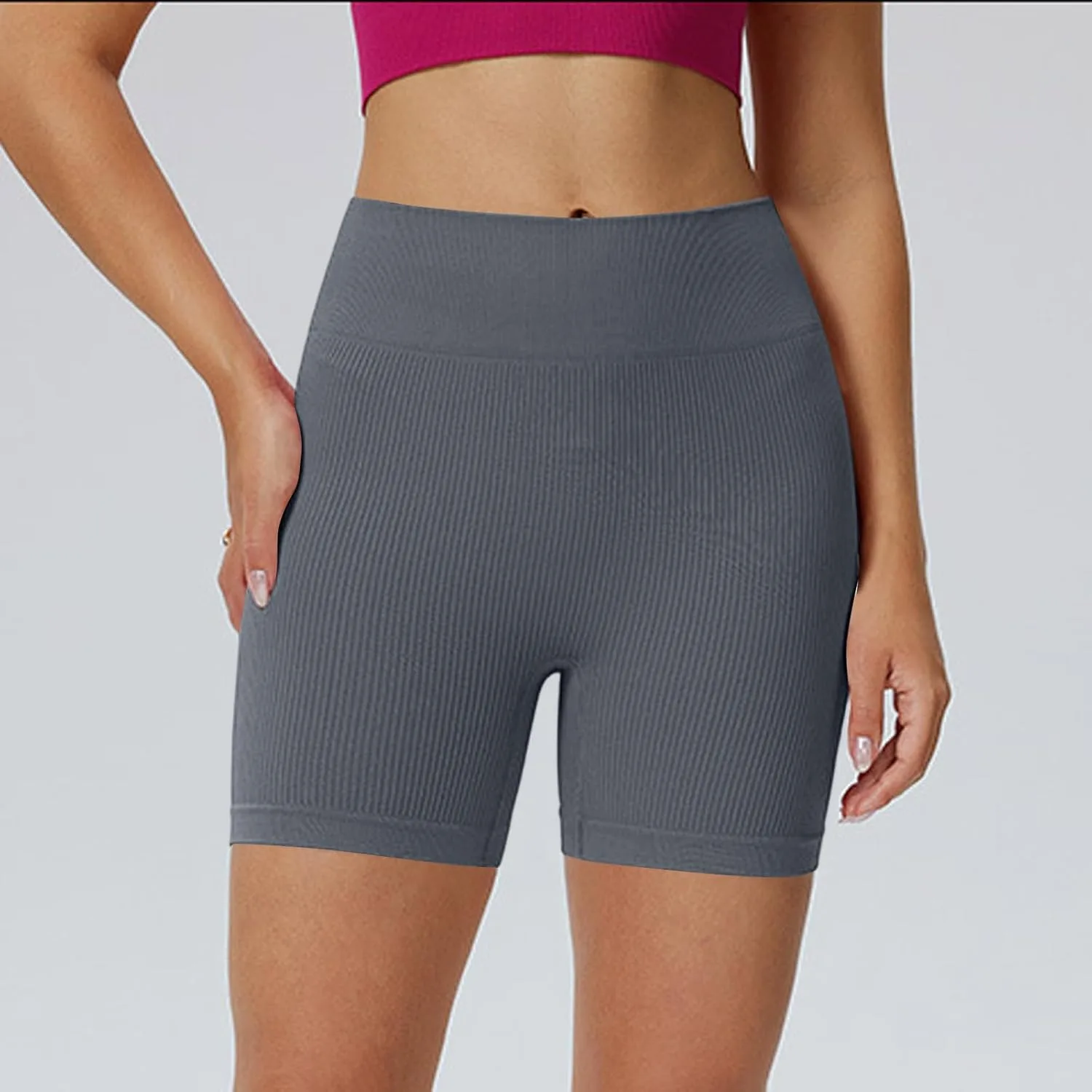 Женские шорты Contour Short 2026 с высокой талией и эффектом подтяжки — фото 2