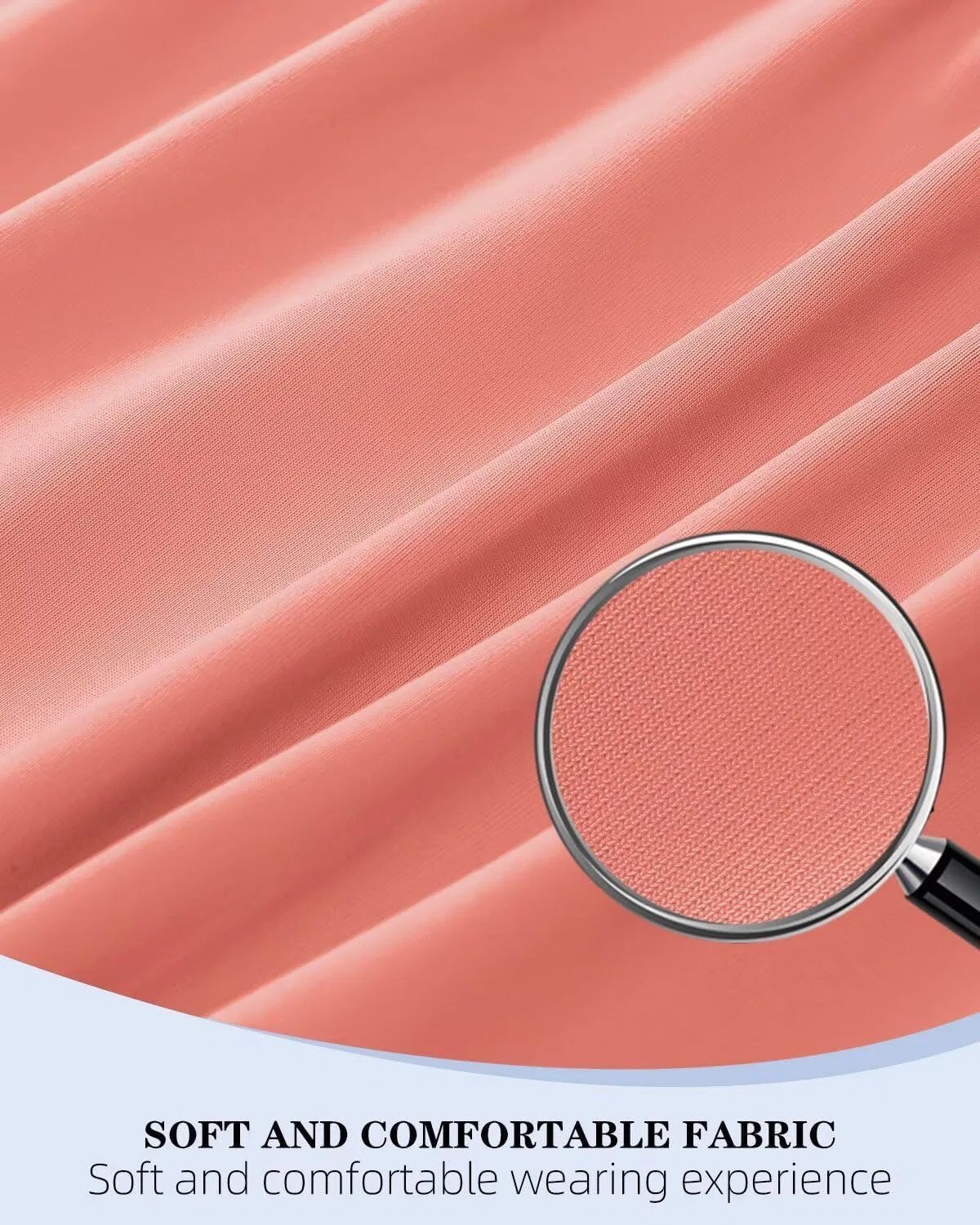 Шорты для девочек 2 в 1 с вкладышем, Zqajuxg, Peach Pink — фото 3