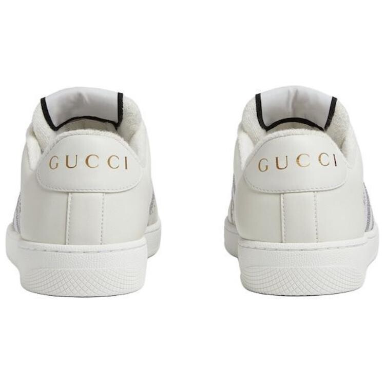 Кроссовки женские Gucci Screener низкие, белый — фото 4