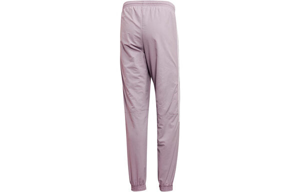 Спортивные штаны Men's adidas originals Solid Color Stripe Logo Straight Bundle Feet Sports Pants/Trousers/Joggers Pink, мультиколор — фото 2