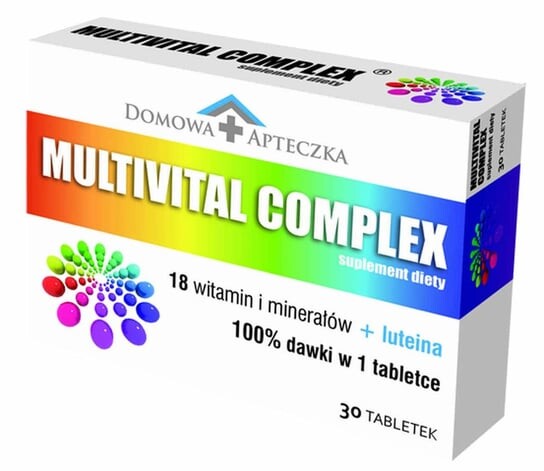 

Domowa Apteczka, Мультивитал Комплекс, Добавка , 30 таблеток