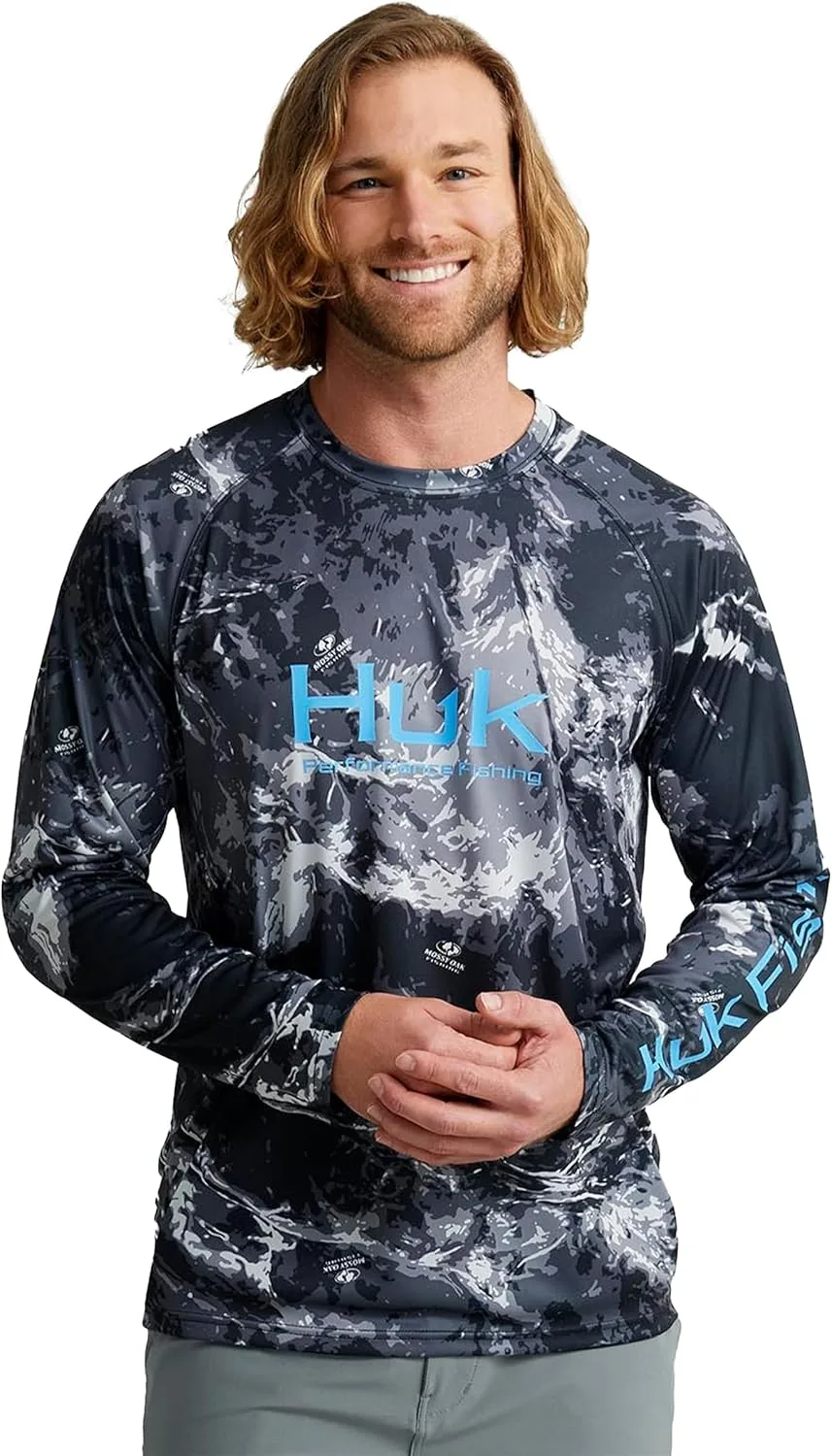 

Футболка HUK Pursuit Pattern с длинным рукавом