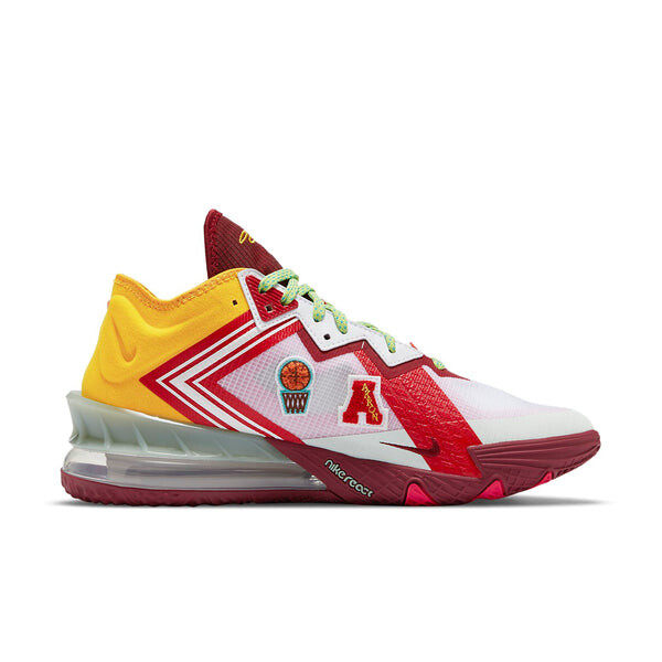 Кроссовки mimi plange x lebron 18 low ep Nike, белый — фото 2
