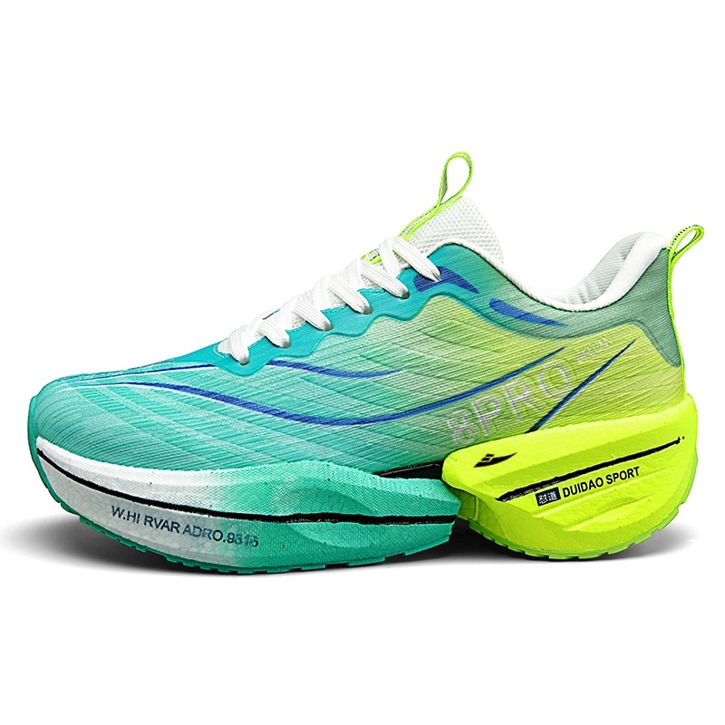 

Kuding Кроссовки беговые низкие амортизирующие дышащие с эффектом отскока унисекс Grass Green, цвет Grass Green