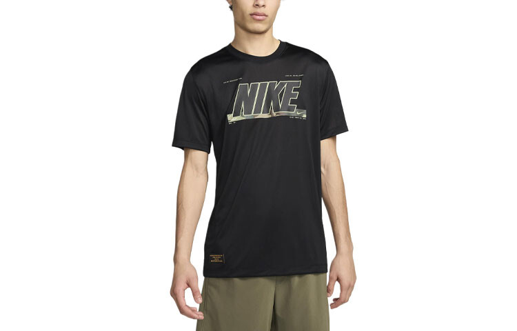 

Футболка мужская черная Nike, черный