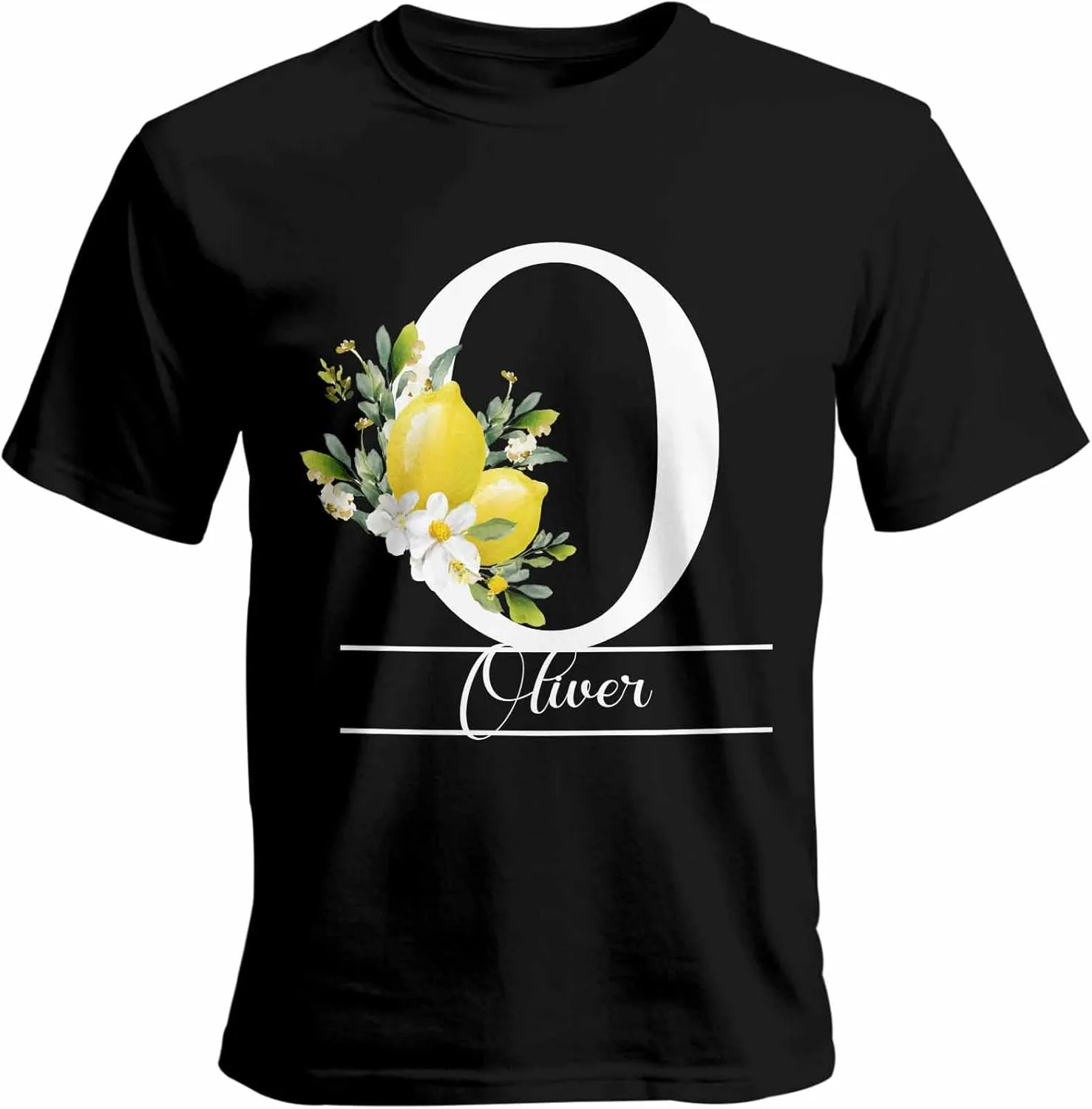 

Футболка с именем или текстом Unisex Cotton Round Neck Monogram Vaxbryntel