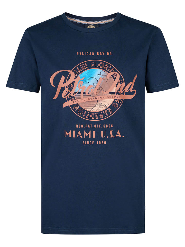 

Футболка Petrol Industries, темно-синий