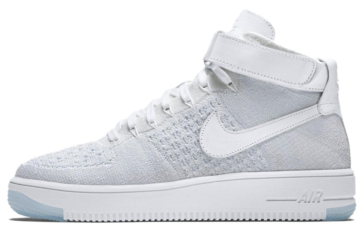 Nike Air Force 1 Flyknit Triple White Women's