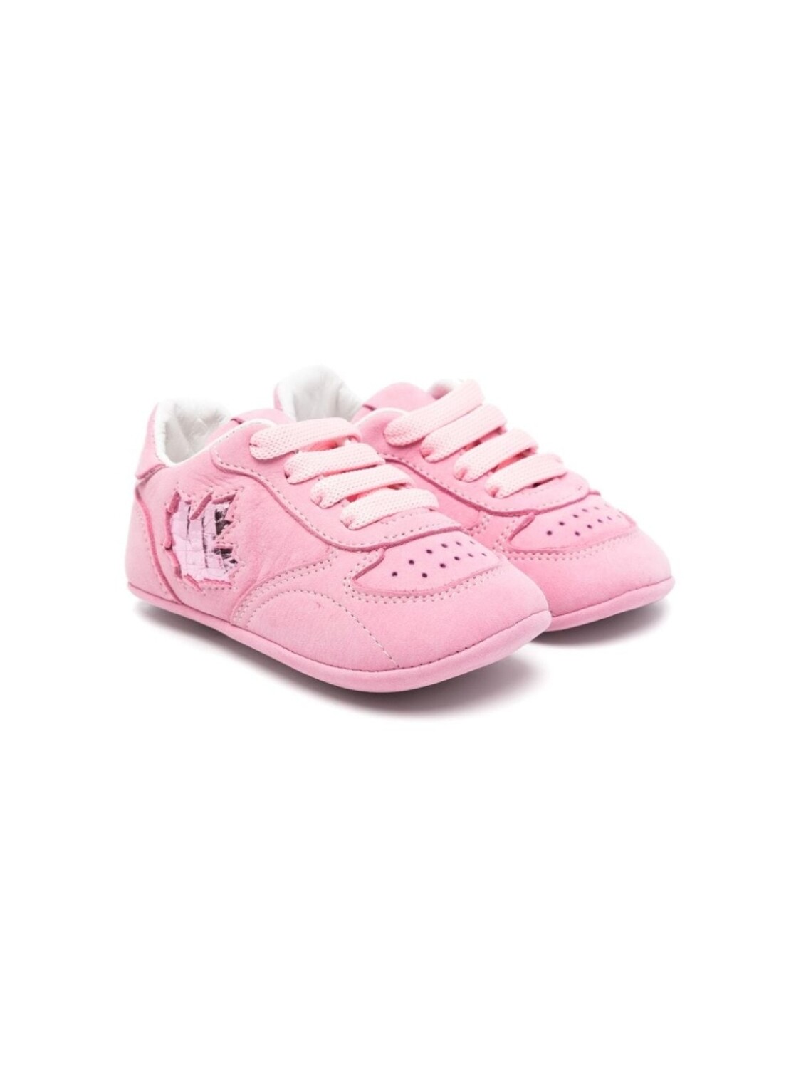 

Dsquared2 Kids кроссовки DSQUARED2 KIDS с кленовым листом, розовый