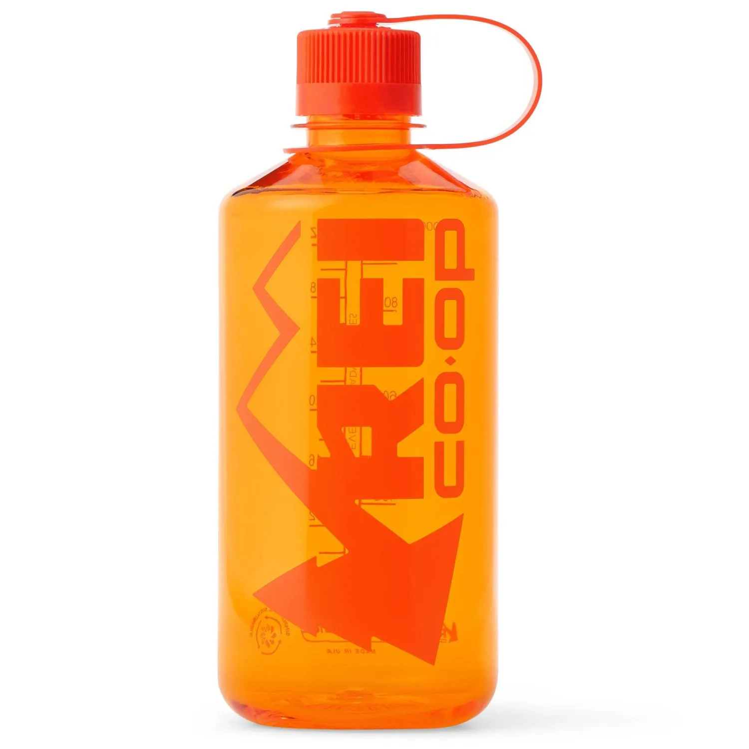 

Nalgene Sustain Логотип Узкогорлая Бутылка для Воды - 32 унции REI Co-op, Tangerine