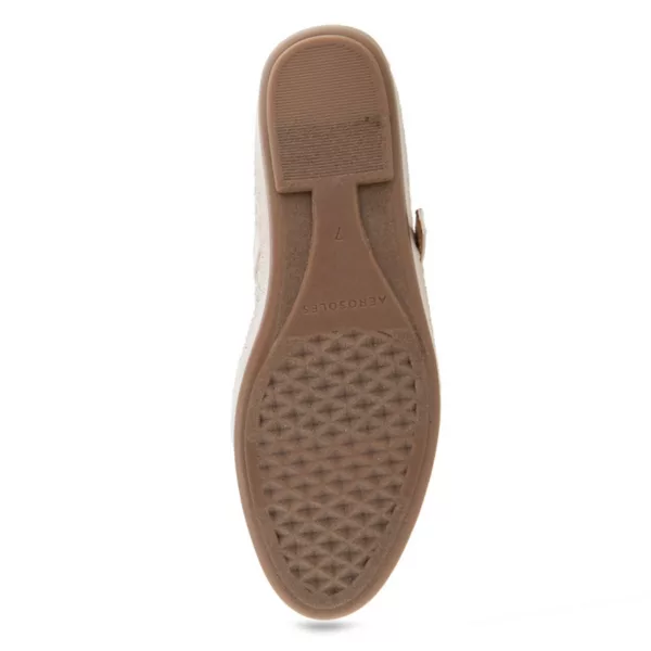 Балетки Baylee женские на ремешке Aerosoles, цвет eggnog mesh fabric — фото 4