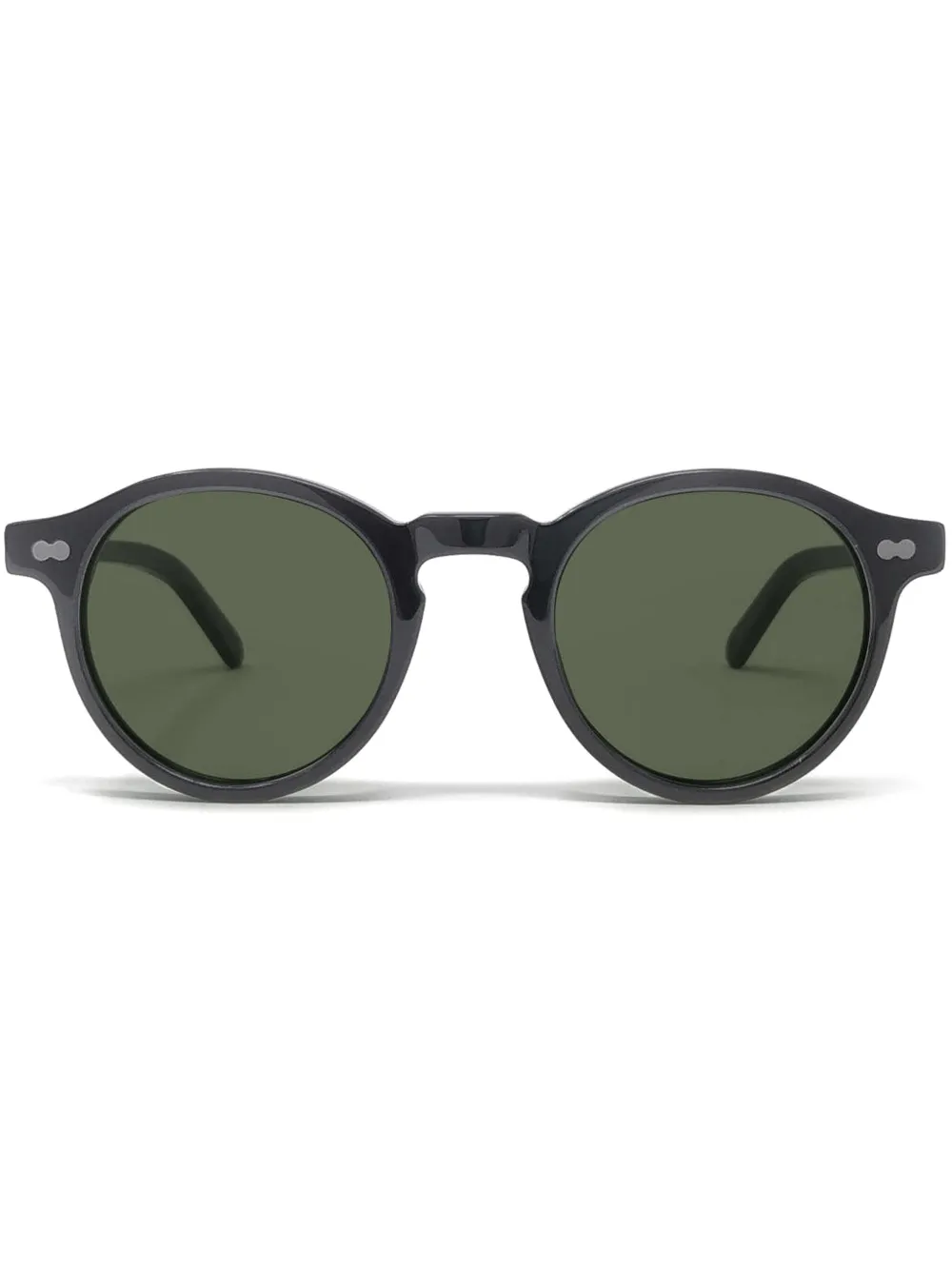 

Солнцезащитные очки в круглой оправе Moscot, черный