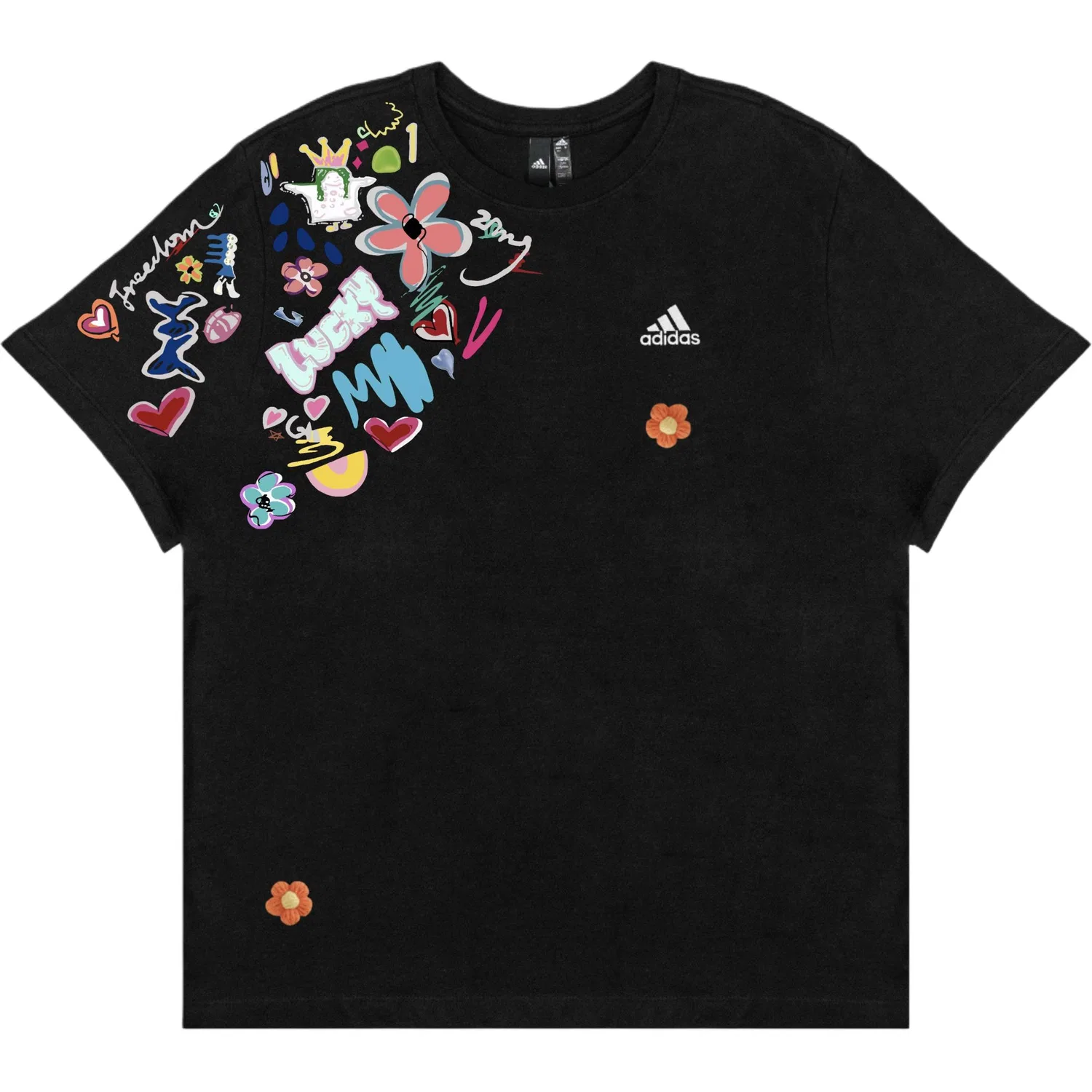 Футболка Adidas MUST HAVES Crew Neck Black