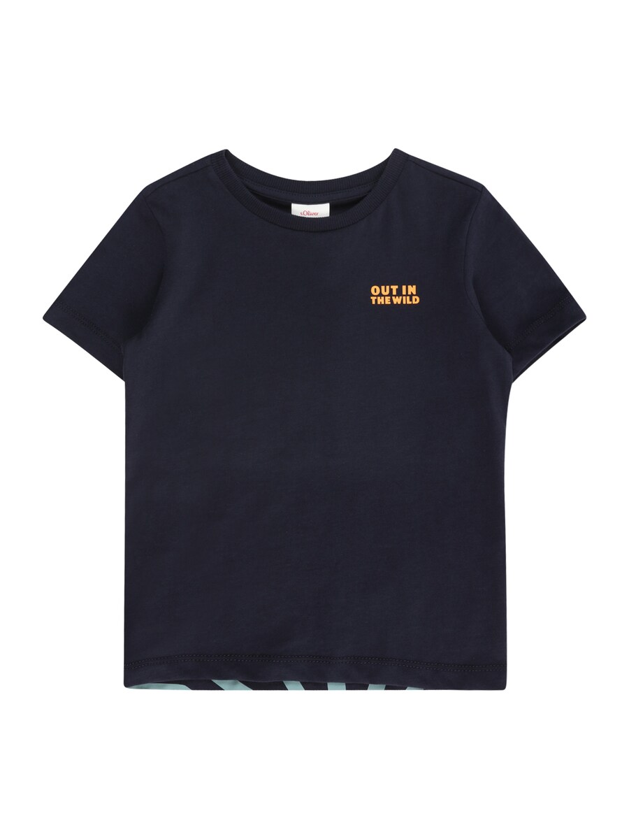 

Футболка s.Oliver Shirt, цвет navy/dusty blue