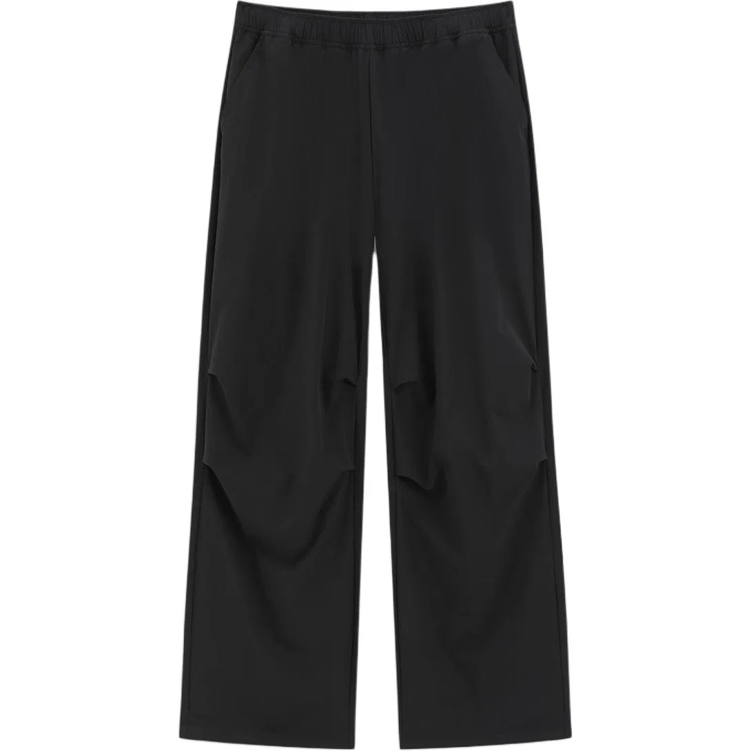 Брюки мужские повседневные парашютные тонкие GAP, Black