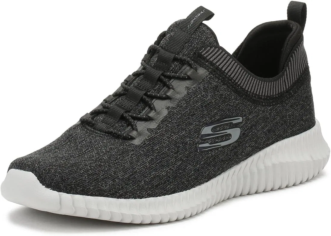 Мужские слипоны SKECHERS Dynamight 2.0-Eye to Eye-52642, черные, размер 39.5 EU