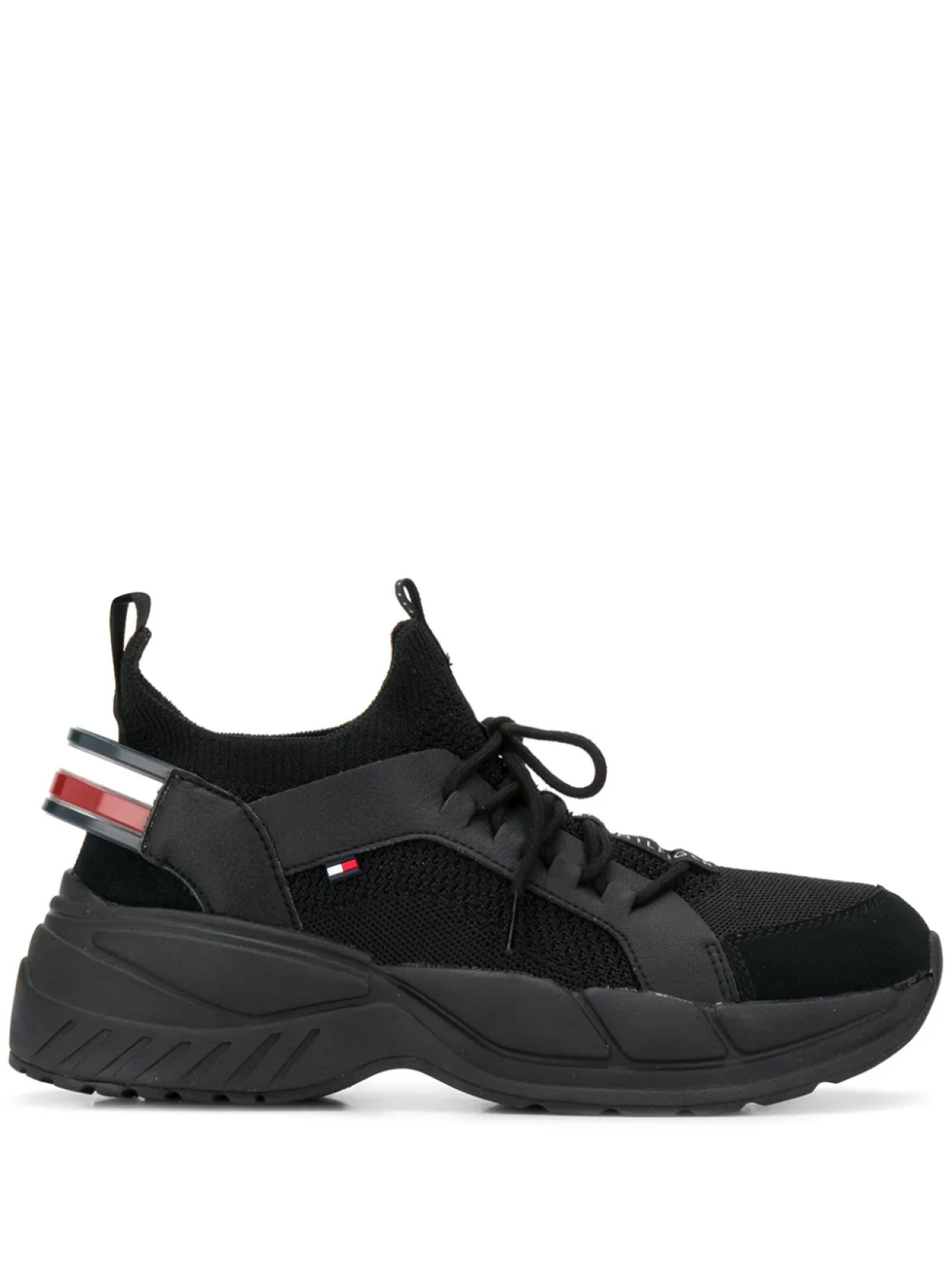 

Tommy Hilfiger кроссовки с логотипом, черный