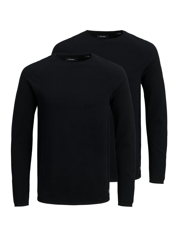 

Jack & Jones Черный свитер Hill