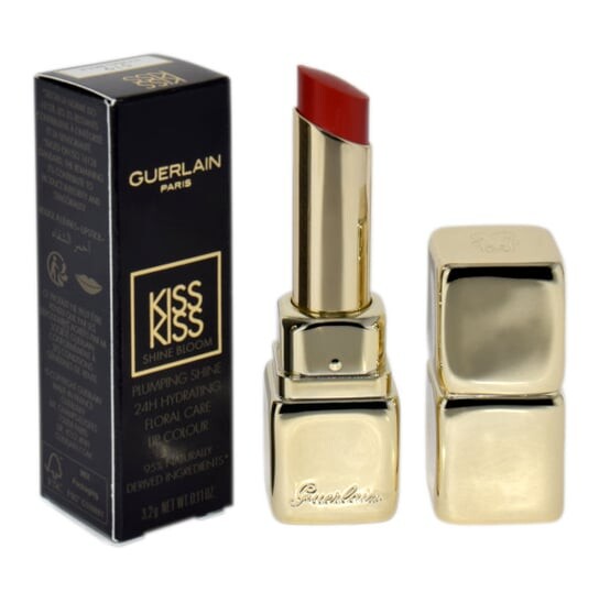 

Губная помада 519 Floral Brick, 3,2 г Guerlain, KissKiss Shine Bloom