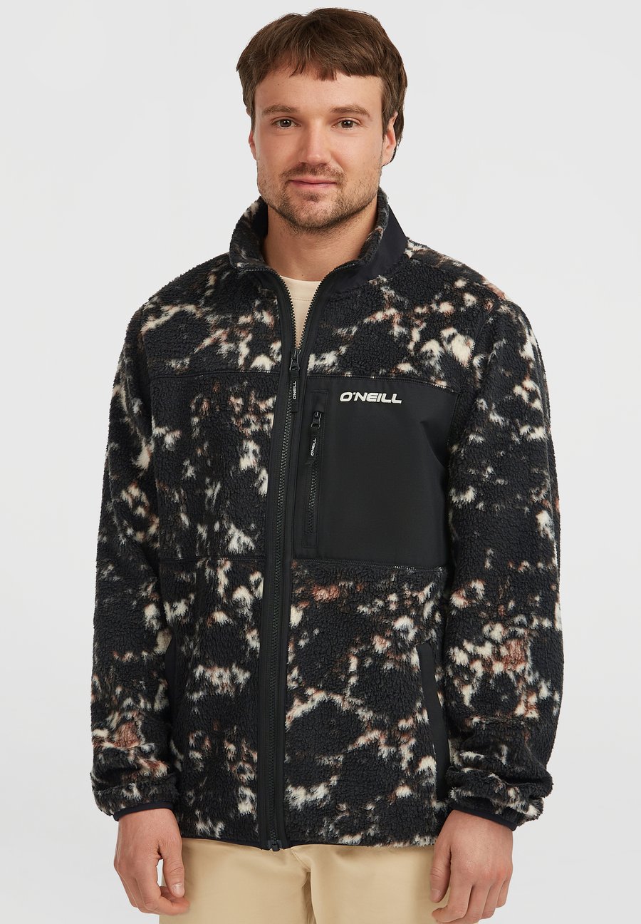 

Флисовая куртка O'Neill MUST-HAVE HIGH PILE, Black/Beige Quarry/Black
